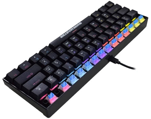 Teclado Gamer Mecânico Spectrafury Black Kbl8 RGB