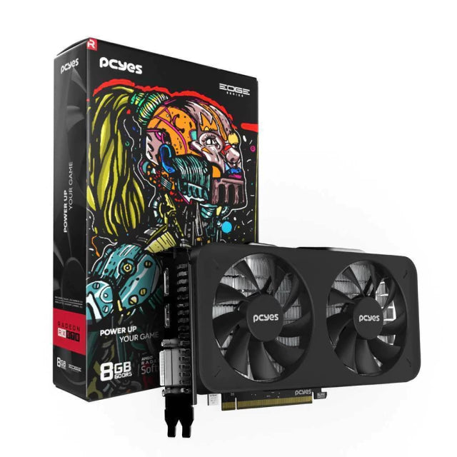 AMD PCYes Radeon RX 570 8GB Edge Series Dual Fan GDDR5 256Bits (PVEX5708GB2F)