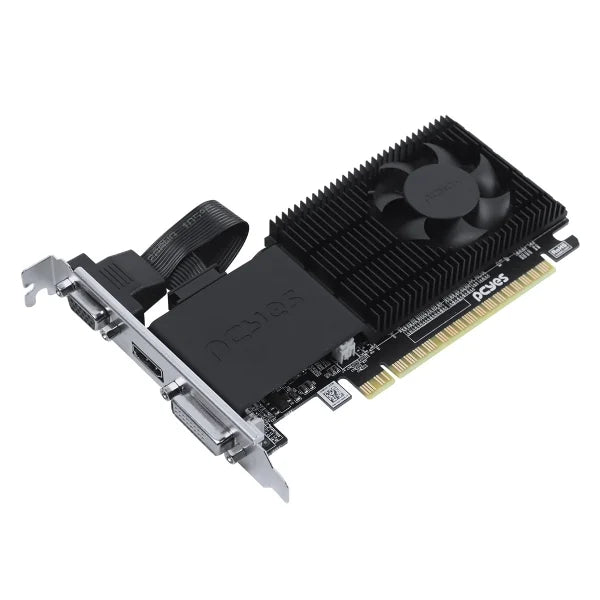 Placa de video Nvidia Geforce Gt 710 2Gb Ddr3 64Bits Projeto Edge Lp Pcyes