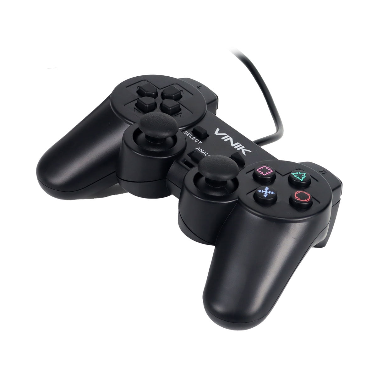 Controle Pc Usb Ps2/Playstation 2 - Retrô - Vinik Play 2