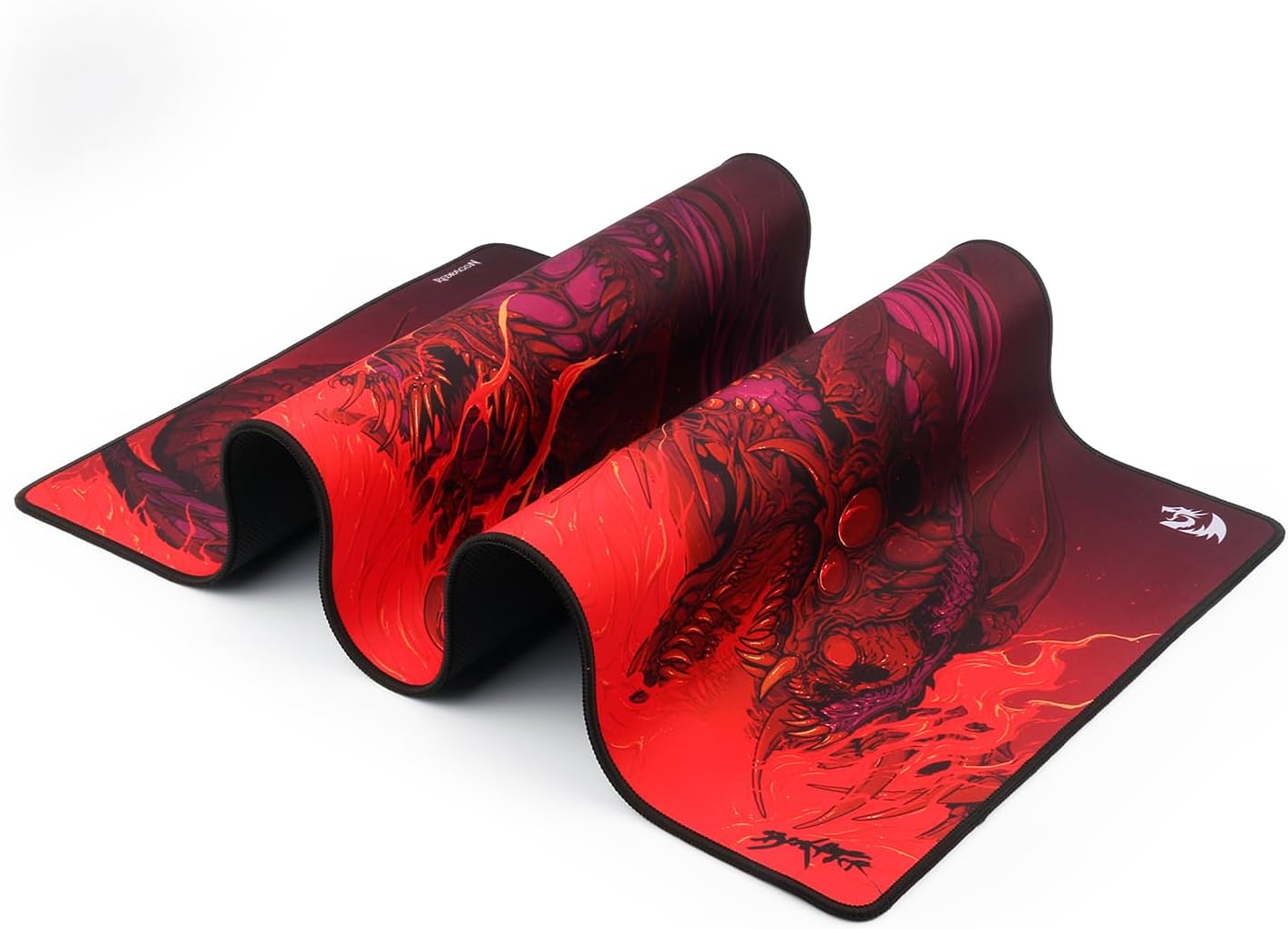 Mousepad Gamer Infernal Dragon - Extra Grande - REDRAGON