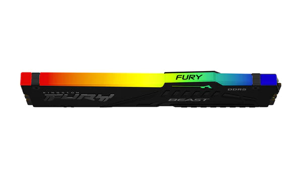 Memória DDR5 Kingston Fury Beast EXPO, RGB, 8GB, 5600Mhz, Black, KF556C36BBEA-8