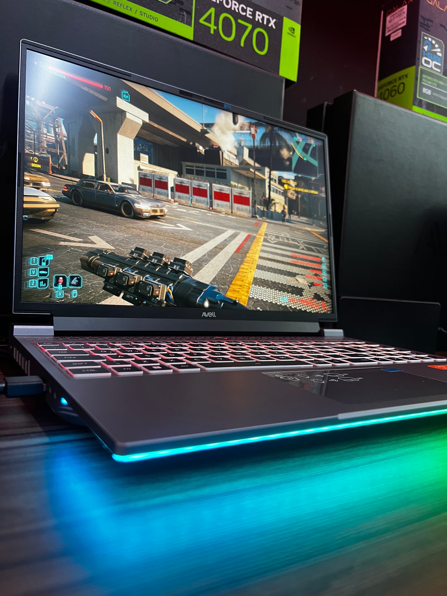 NOTEBOOK GAMER DDR5 CORE I7 13700HX, RTX 4070, 16GB DDR5, SSD NVME 1TB, QUAD HD 240HZ