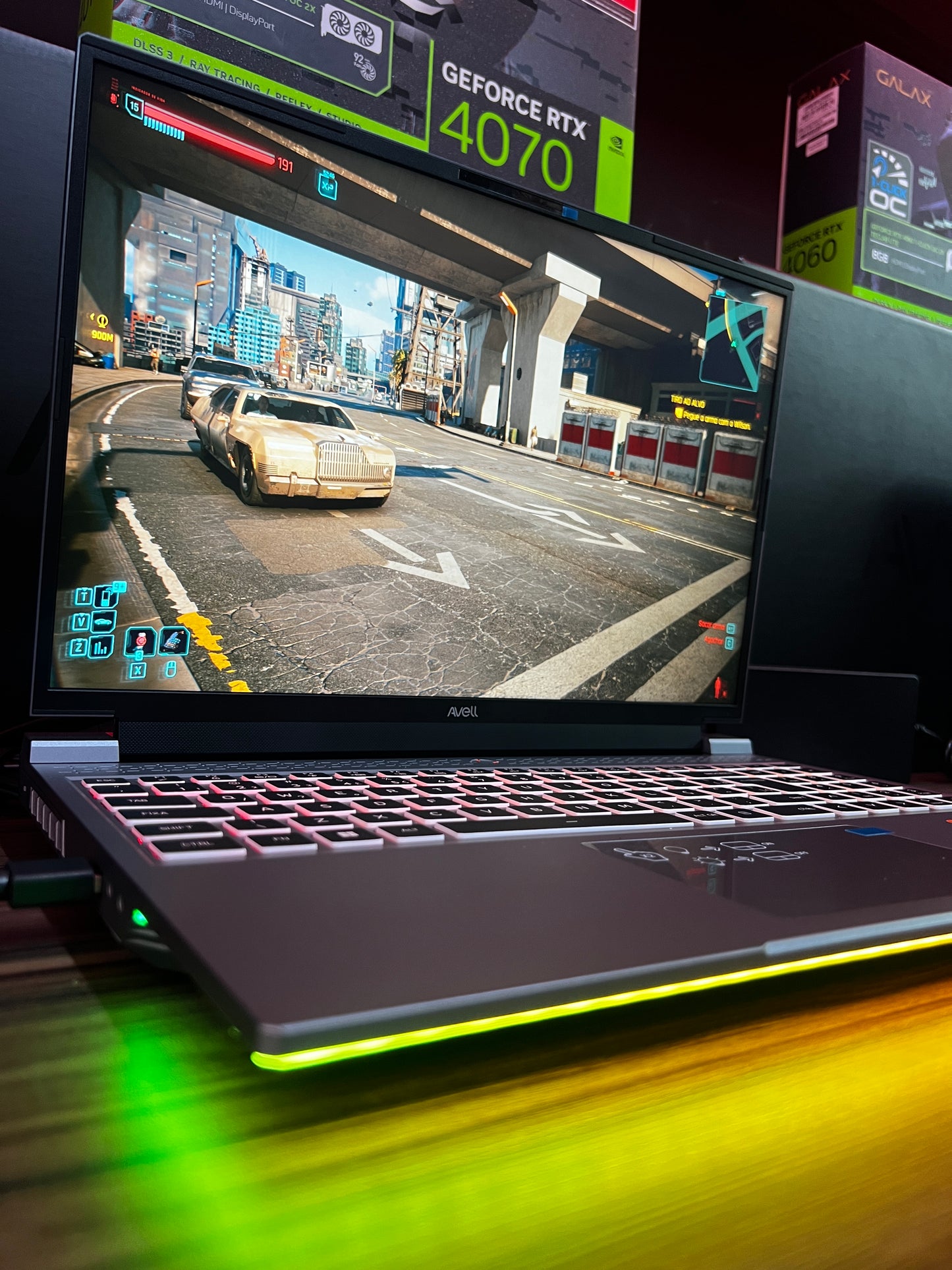 NOTEBOOK GAMER DDR5 CORE I7 13700HX, RTX 4070, 16GB DDR5, SSD NVME 1TB, QUAD HD 240HZ