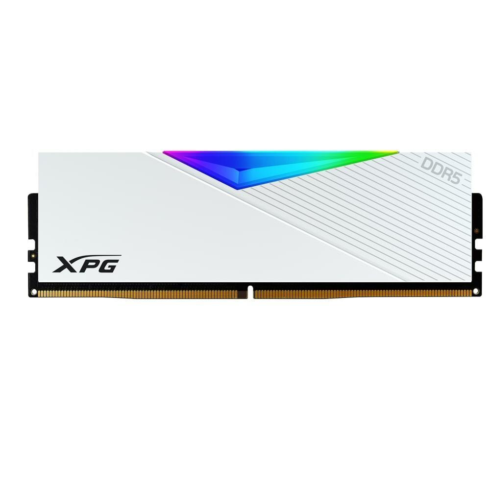 Memória Xpg Lancer Rgb, 16gb, 1x16gb, 5200mhz, Ddr5 - Branco