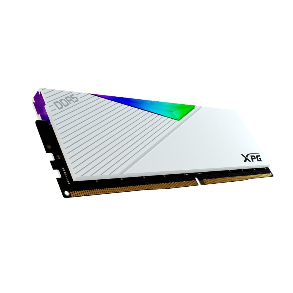 Memória Xpg Lancer Rgb, 16gb, 1x16gb, 5200mhz, Ddr5 - Branco