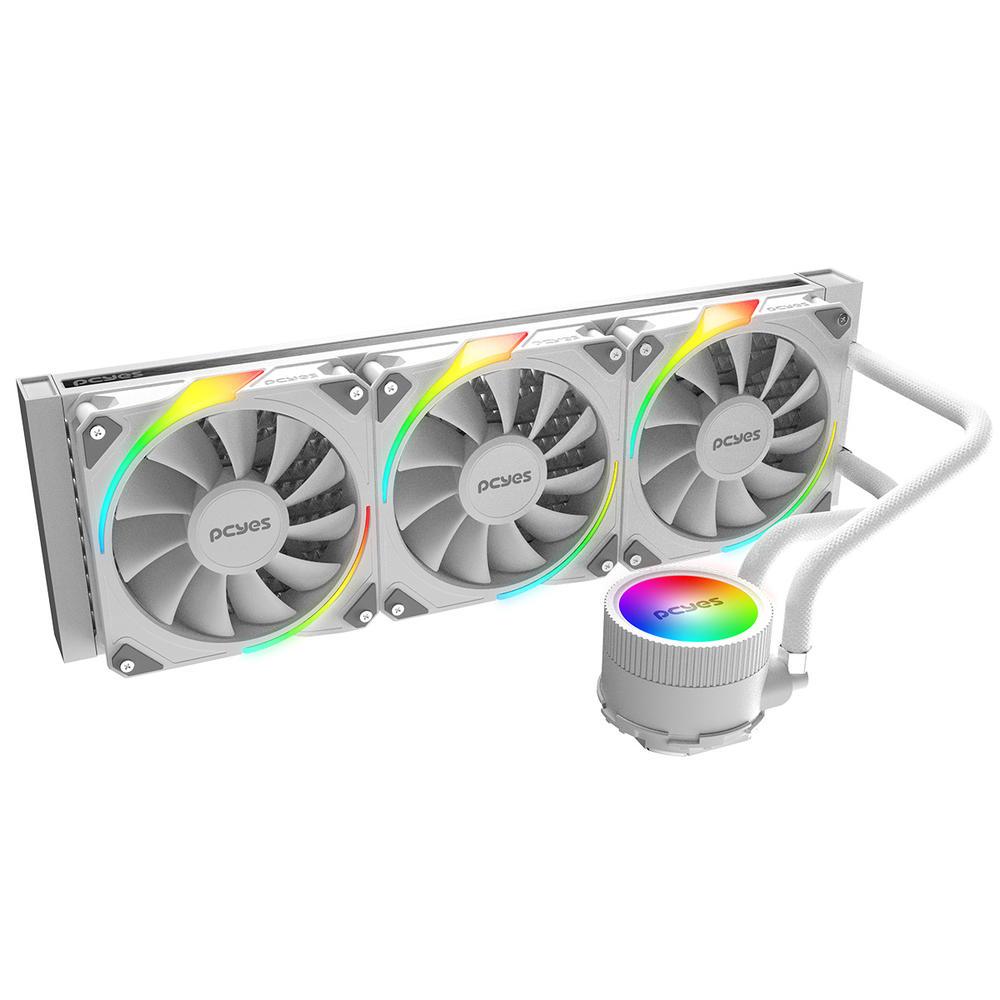 Water Cooler Pcyes Sangue Frio 3, ARGB, 360mm, Branco, ARGBSF3360WGBR