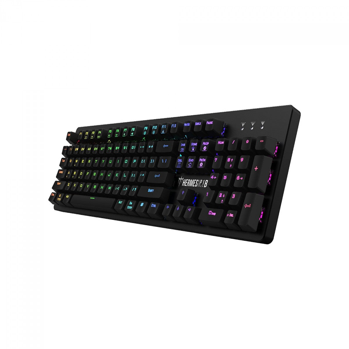 Combo Gamer Gamdias Hermes P1B 3 Em 1, Teclado, Mouse, Mousepad
