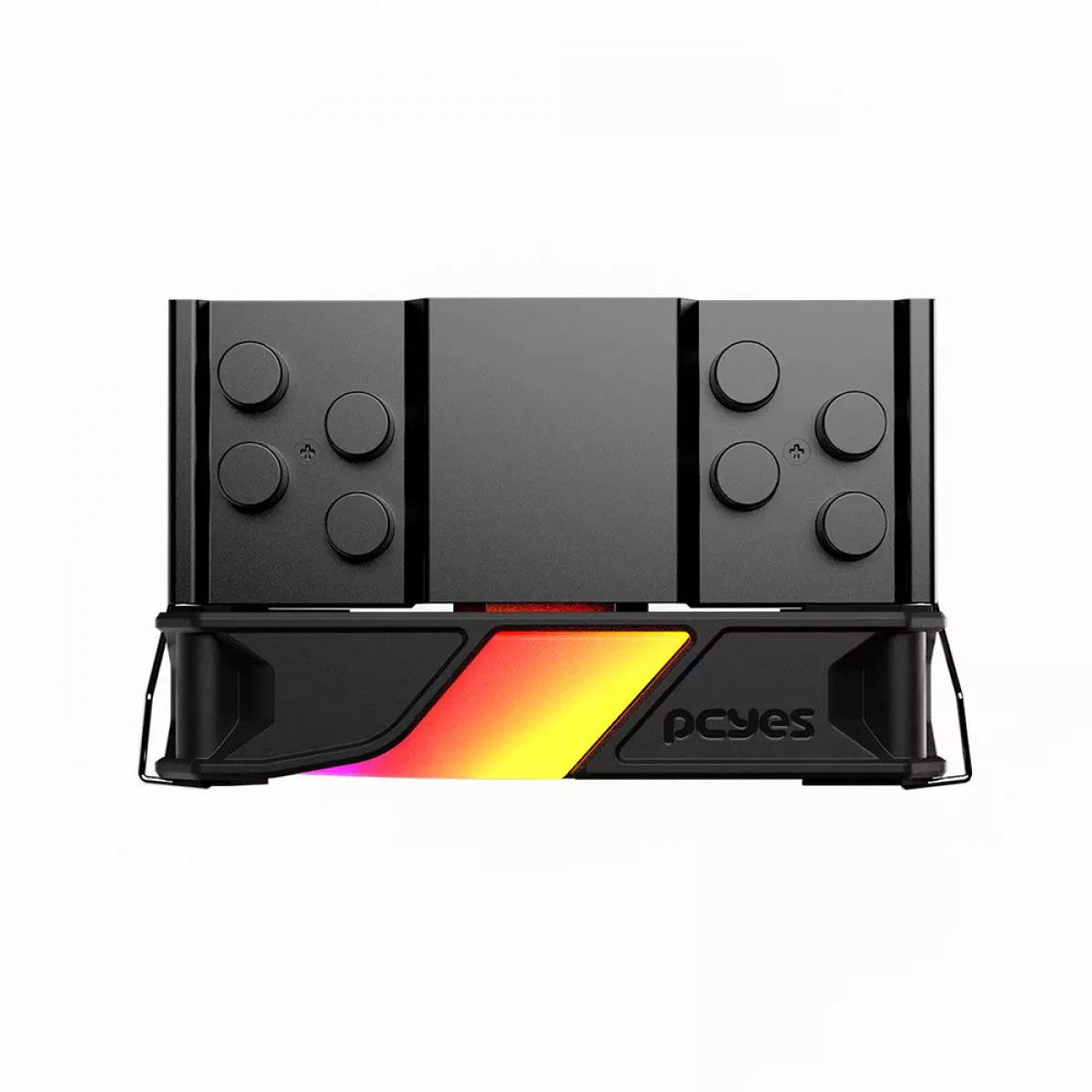 Cooler Para Processador PCYES Frost Pulse Black Vulcan ARGB, 120mm, Intel/AMD, Black, PEFPARGBBV