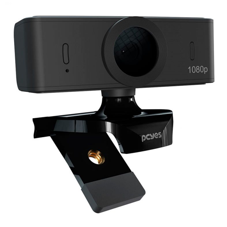 Webcam PcYes Raza, Full HD 1080P, Preto, FHD-02-35463