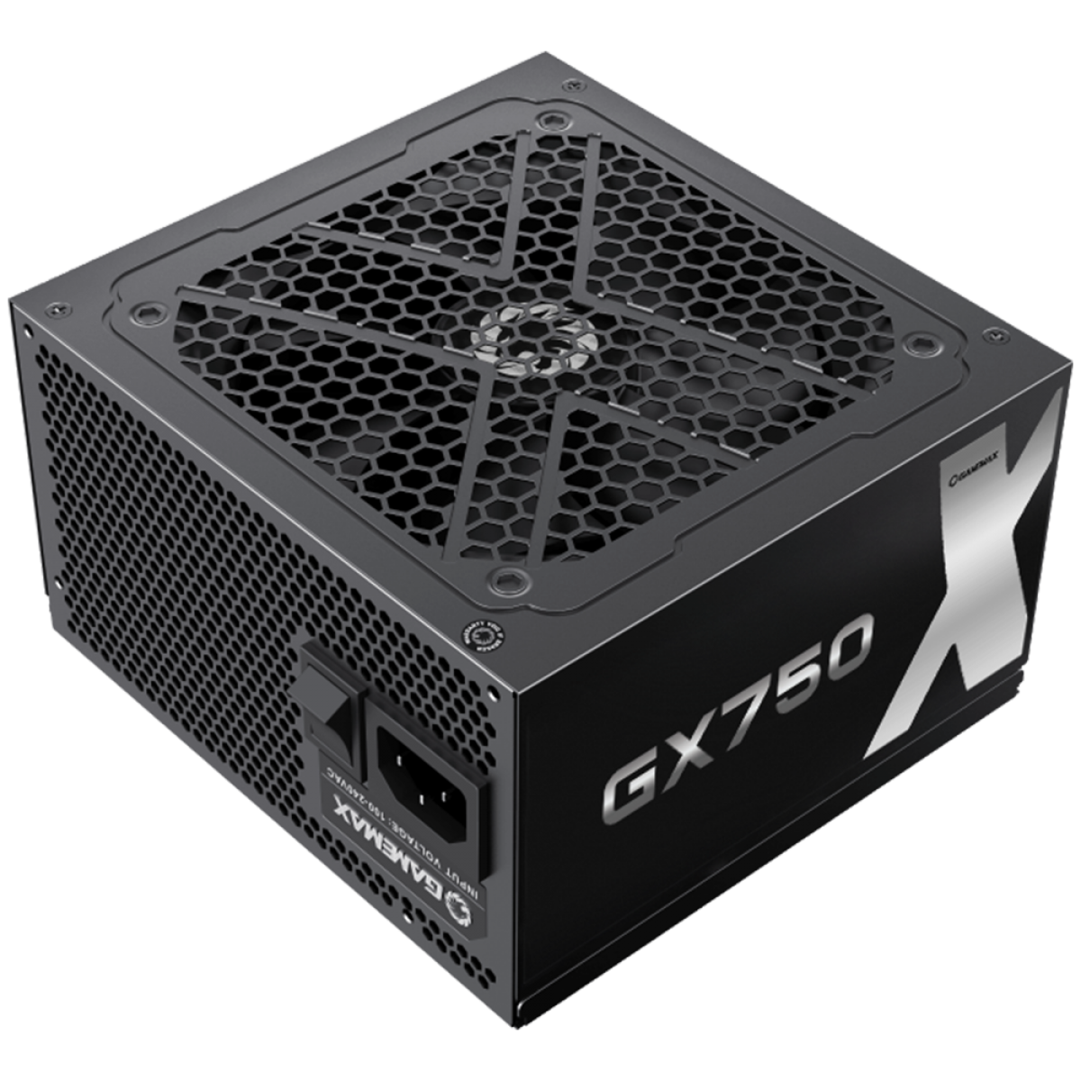 Fonte Gamemax GX750, 750W, Full Modular, 80 Plus Gold, PFC Ativo, Black, GX750MBKV1S7710BR