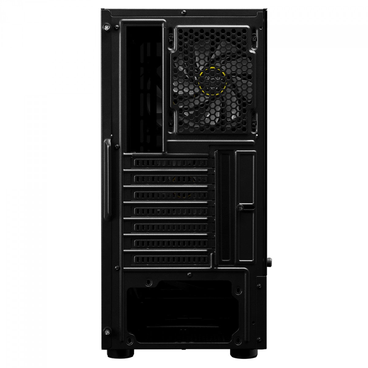 Gabinete Gamer Gamdias Talos E3, Mid Tower, Vidro Temperado, ATX, Com 3 Fans, Preto