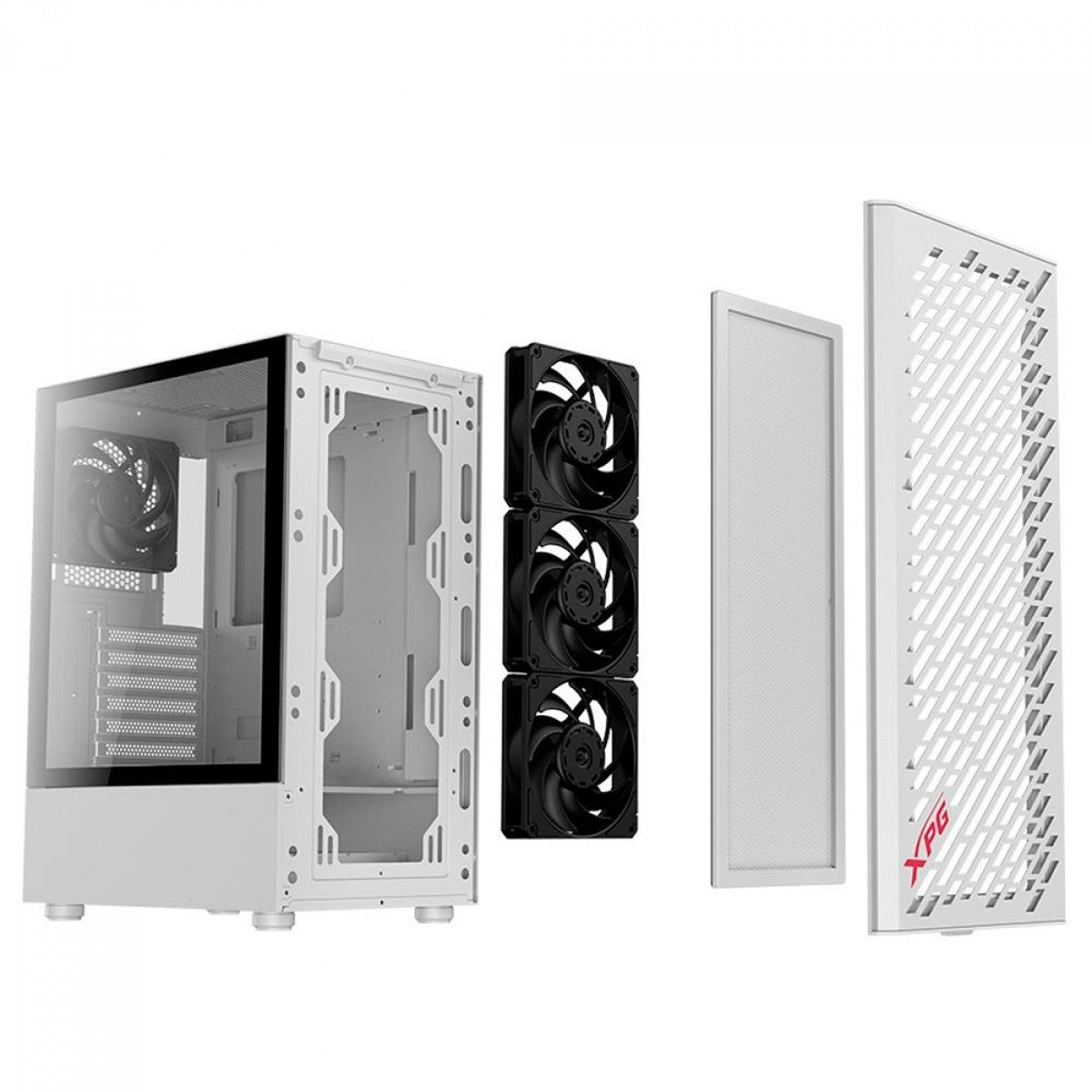 *CONSULTAR VALOR PELO WHATSAPP* PC GAMER HIGH END, RTX 4070TI, RYZEN 7 5700X, 32GB RAM, SSD NVME 1TB, B550M WIFI, 900W 80 PLUS, GAB XPG VALOR AIR