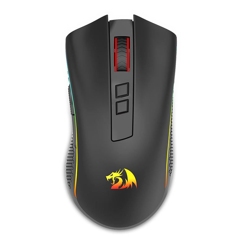 MOUSE GAMER REDRAGON COBRA PRO, WIRELESS, RGB, 16000 DPI, 8 BOTOES, PRETO, M711-PRO