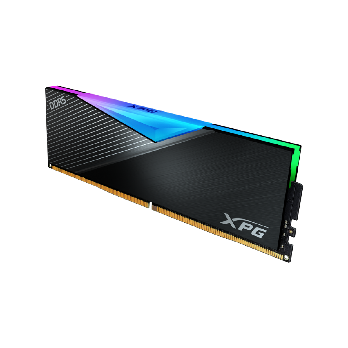 Memória DDR5 XPG Lancer RGB, 16GB, 5200MHz, Black, AX5U5200C3816G-CLARBK