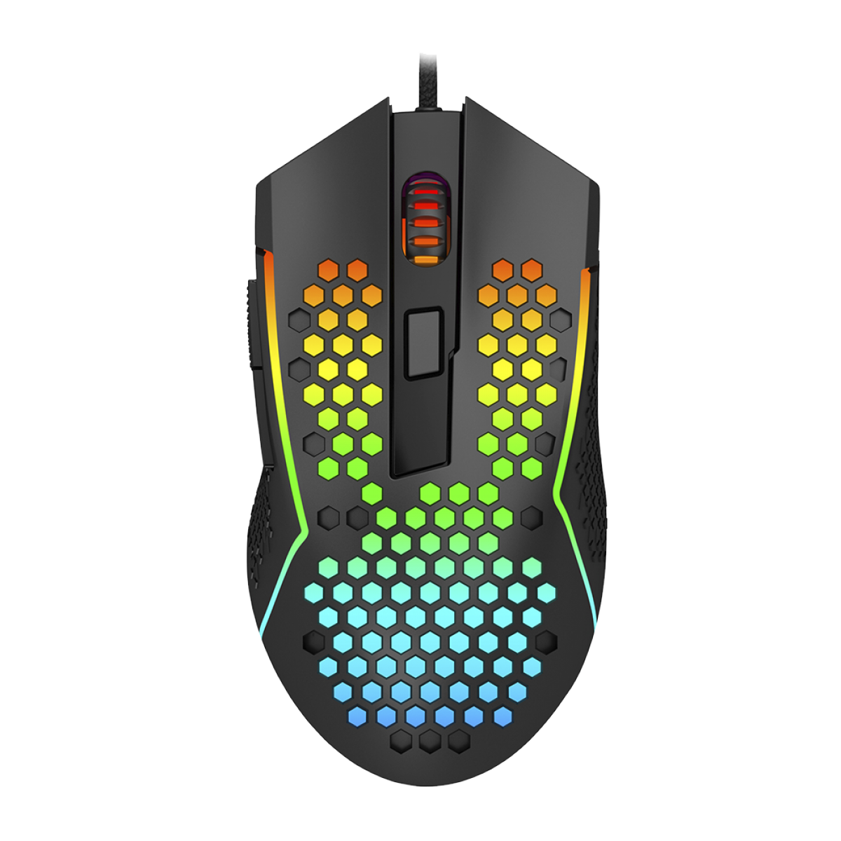 Mouse Gamer Redragon Reaping, RGB, 6 Botões, 12400 DPI, Black, M987-K
