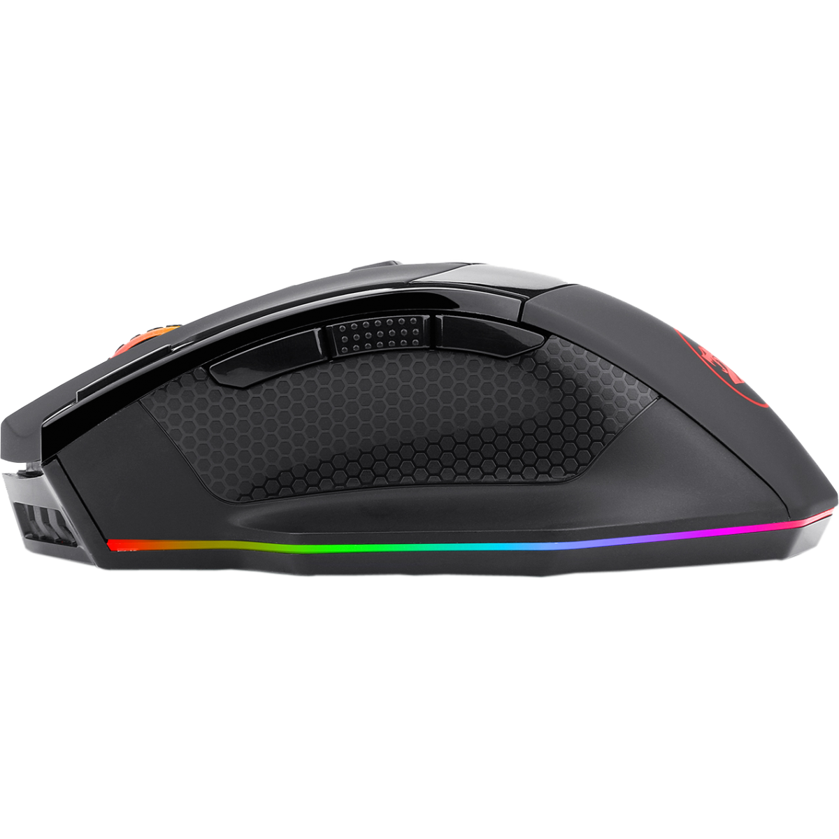 Mouse Gamer Redragon Sniper Pro M801P RGB, 16000 DPI, Wireless, 9 Botões Programáveis, Black