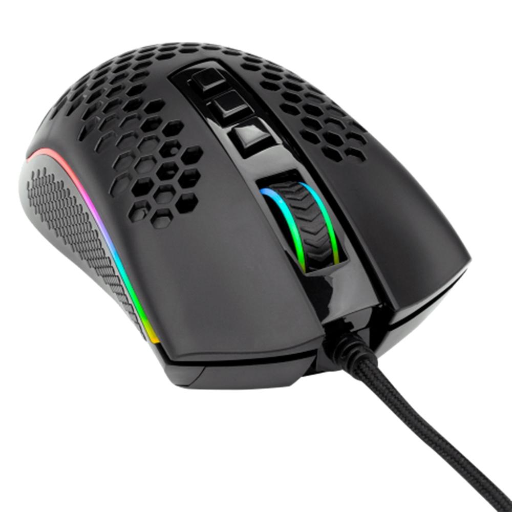 Mouse Gamer Redragon Storm Elite, RGB, 8 Botões, 16000 DPI - M988-RGB