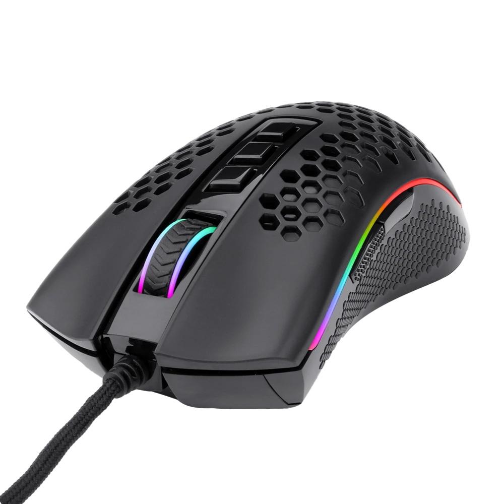 Mouse Gamer Redragon Storm RGB, 12400DPI, 7 Botões, Preto - M808-RGB