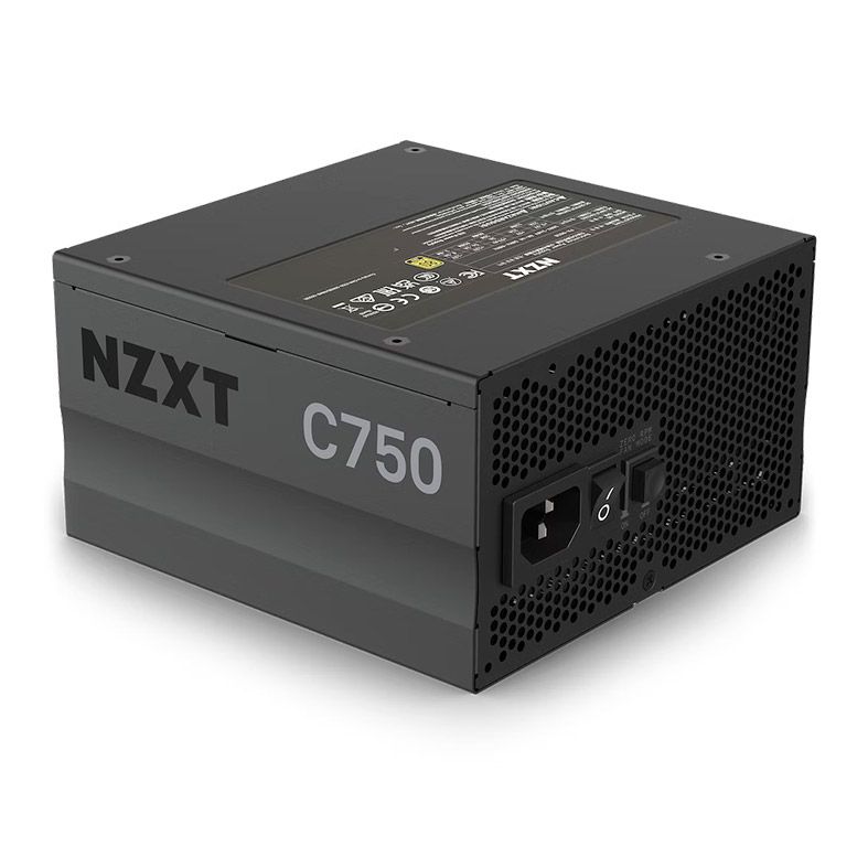 Fonte NZXT C750, 750W, Full Modular, 80 Plus Gold, Preta, NP-C750M-US