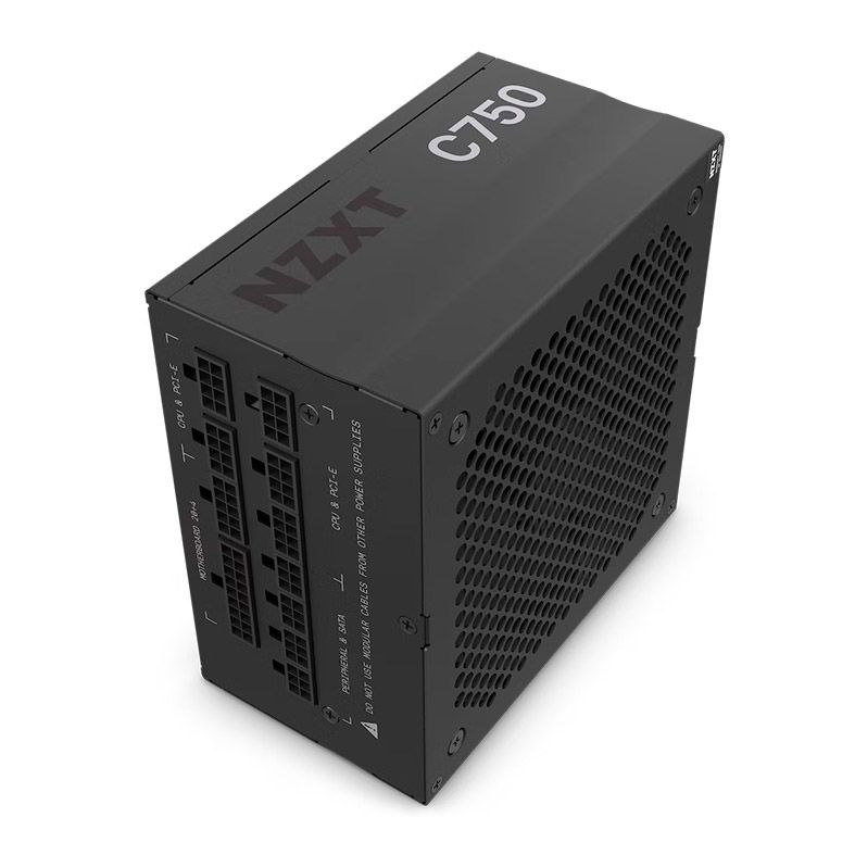 Fonte NZXT C750, 750W, Full Modular, 80 Plus Gold, Preta, NP-C750M-US