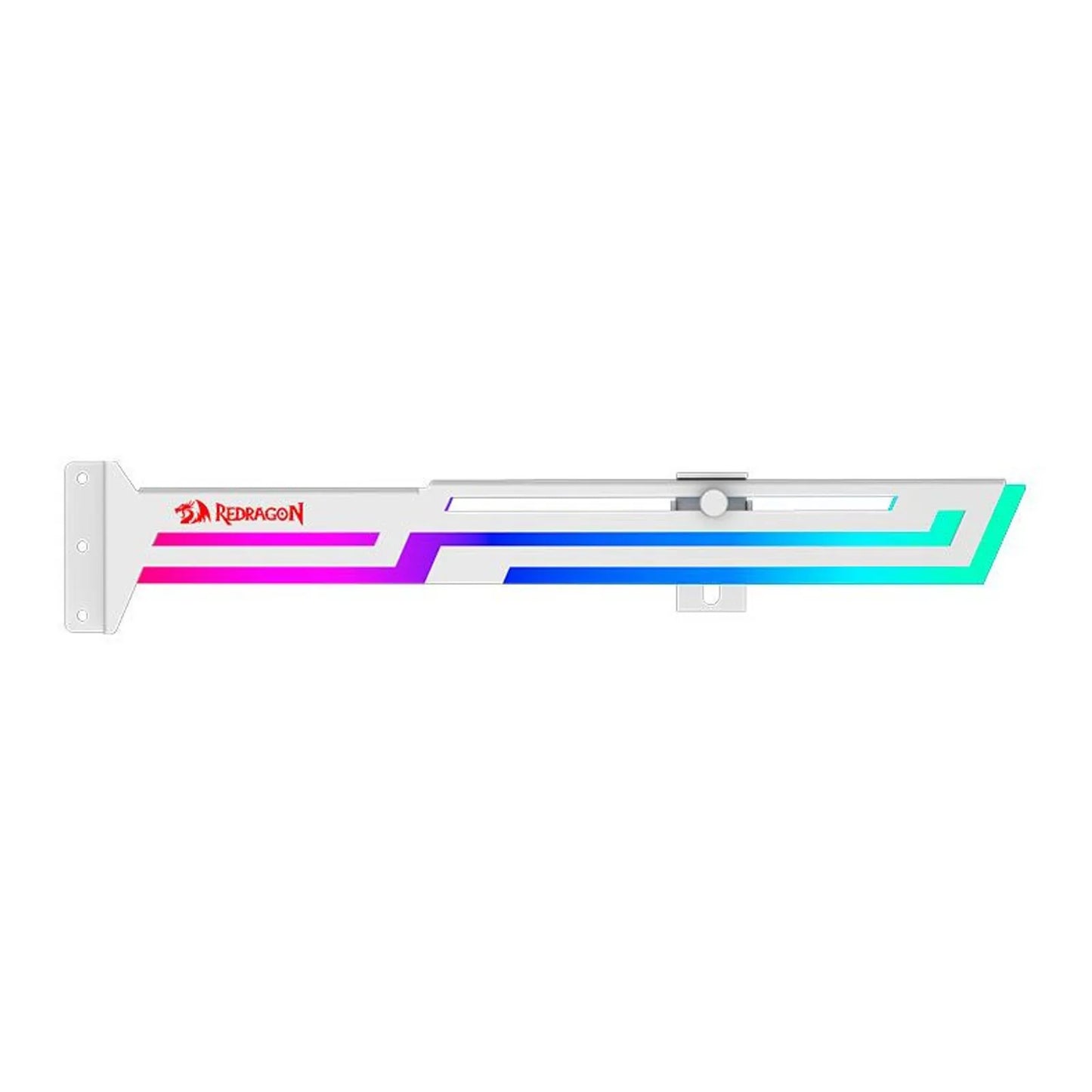 Suporte Para Placa De Vídeo Redragon RGB Branco - RD-GCP03W