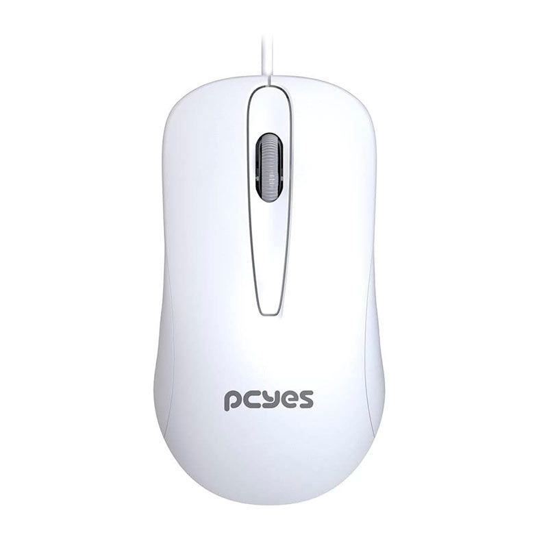Teclado Pcyes Usb Kit + Mouse Soft Branco Pcosf2w