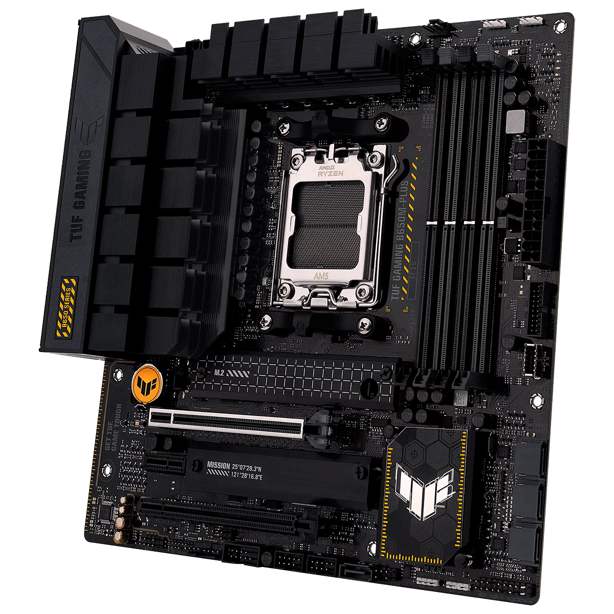 *CONSULTAR VALOR PELO WHATSAPP* Placa Mãe Asus TUF Gaming B650M-PLUS, Chipset B650, AMD AM5, mATX, DDR5, 90MB1BG0-C1BAY0