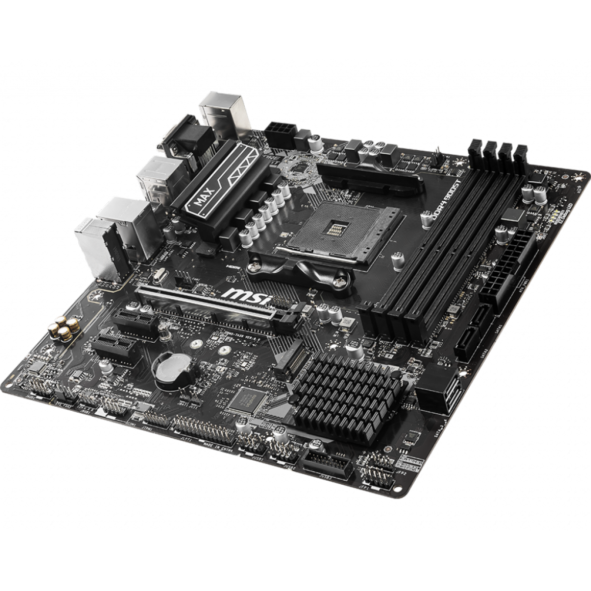 *CONSULTAR VALOR PELO WHATSAPP* Placa Mãe MSI B450M PRO-VDH MAX, Chipset B450, AMD AM4, mATX, DDR4, B450M PRO-VDH MAX