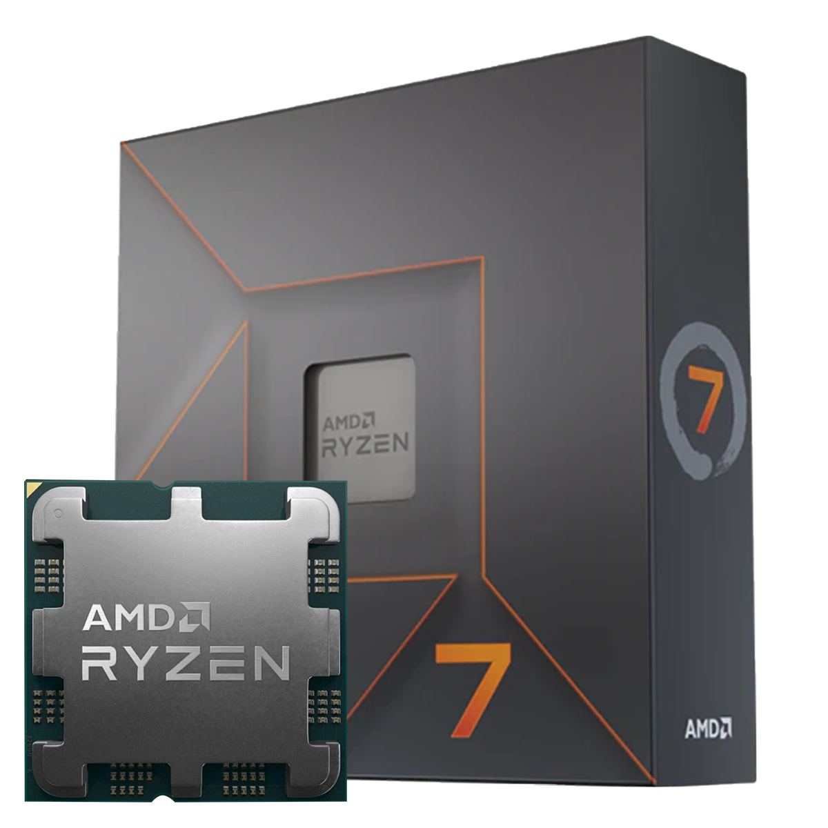 *CONSULTAR VALOR PELO WHATSAPP* Processador AMD Ryzen 7 7700X 4.5GHz (5.4GHz Turbo), 8-Cores 16-Threads, AM5, Sem Cooler, 100-100000591WOF