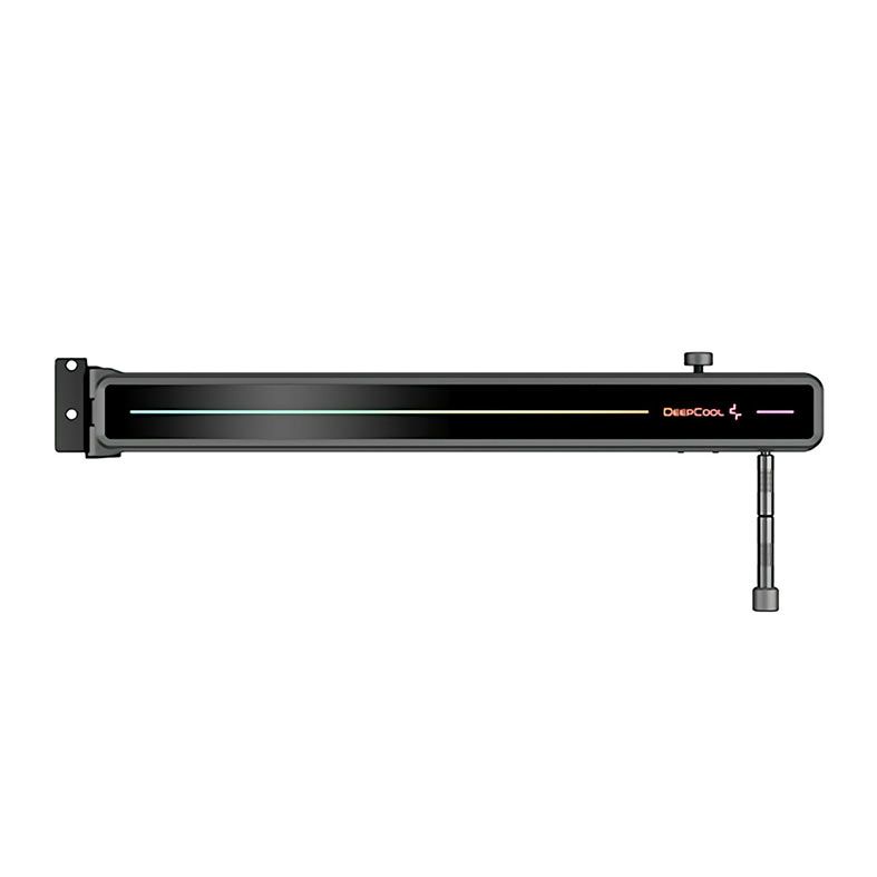 SUPORTE PARA PLACA DE VIDEO DEEPCOOL ST500, ARGB, PRETO, R-ST500-BKA1AA-G
