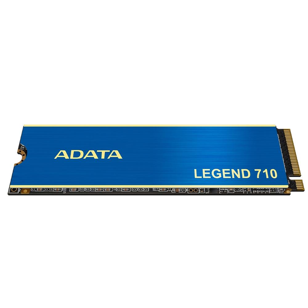 *CONSULTAR VALOR E DISPONIBILIDADE PELO WHATSAPP* SSD Adata Legend 710, 512GB, M.2 2280 PCIe GEN3x4, NVMe 1.4, Leitura: 2.400 MB/s e Gravação: 1.800 MB/s, Azul
