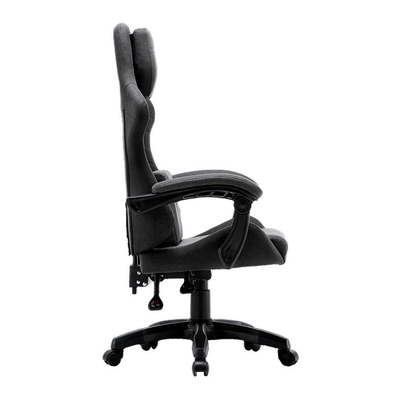 CADEIRA GAMER GAMDIAS ZELUS E3 WEAVE L GB, CINZA E PRETO, ZELUS-E3-WEAVE-L-GB