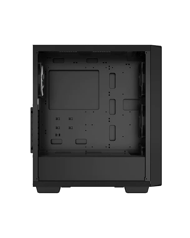 Gabinete Gamer DeepCool CC560, Black, Mid Tower, Vidro Temperado, ATX, Sem Fonte, Sem Fan