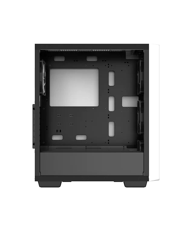 Gabinete Gamer DeepCool CC560, Black, Mid Tower, Vidro Temperado, ATX, Sem Fonte, Sem Fan