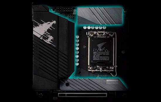 Placa Mãe Gigabyte B660M Aorus Pro, Chipset B660, Intel LGA 1700, mATX, DDR4