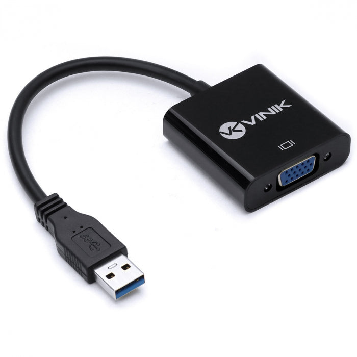 Adaptador Vga Femea Para Usb Macho