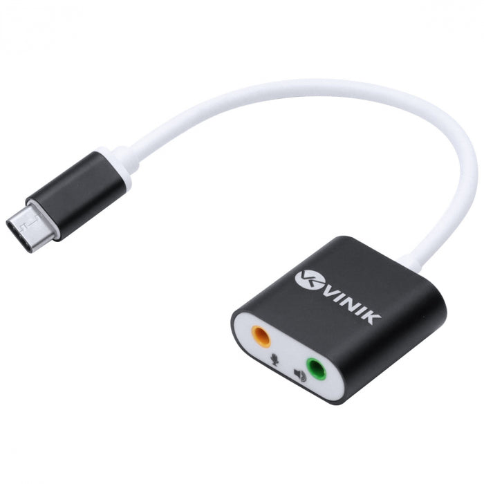 ADAPTADOR FONE DE OUVIDO P2 3.5MM DUAS VIAS PARA USB TIPO C FONE