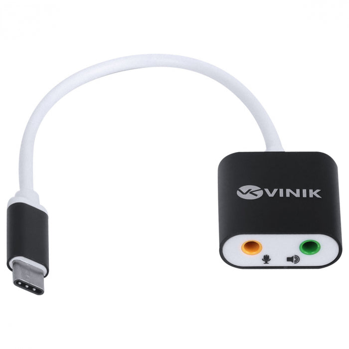 ADAPTADOR FONE DE OUVIDO P2 3.5MM DUAS VIAS PARA USB TIPO C FONE