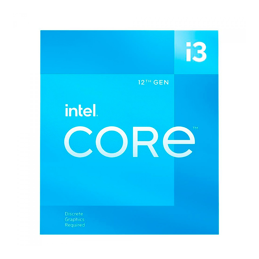*CONSULTAR VALOR PELO WHATSAPP* PROCESSADOR INTEL CORE I3-12100F 3.3GHz (TURBO 4.3GHz) 12MB CACHE LGA1700 12° GERACAO BX8071512100F