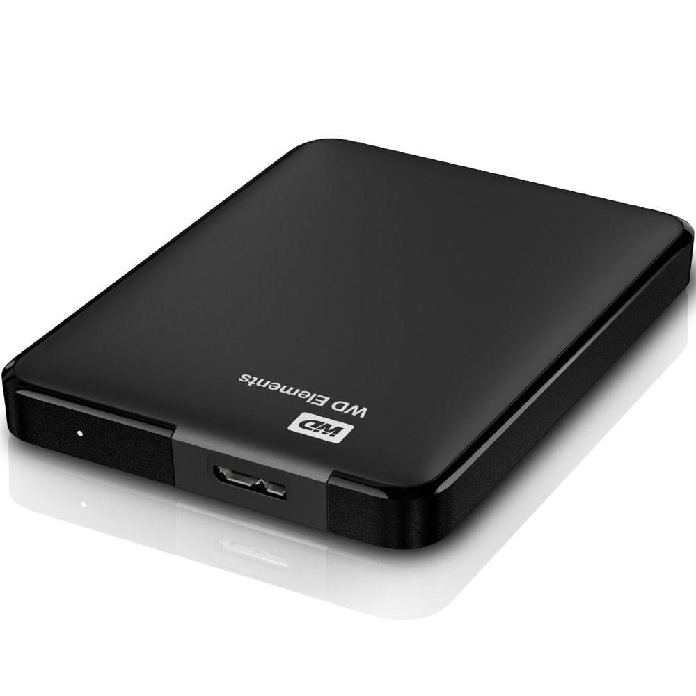 HD WD Externo Portátil Elements USB 3.0 1TB WDBUZG0010BBK