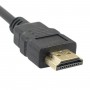 Cabo Conversor HDMI Macho p/ VGA Fêmea c/ Áudio CC-HV100 / LE-4107