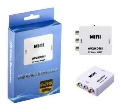Conversor Adaptador Rca Av P/ Hdmi