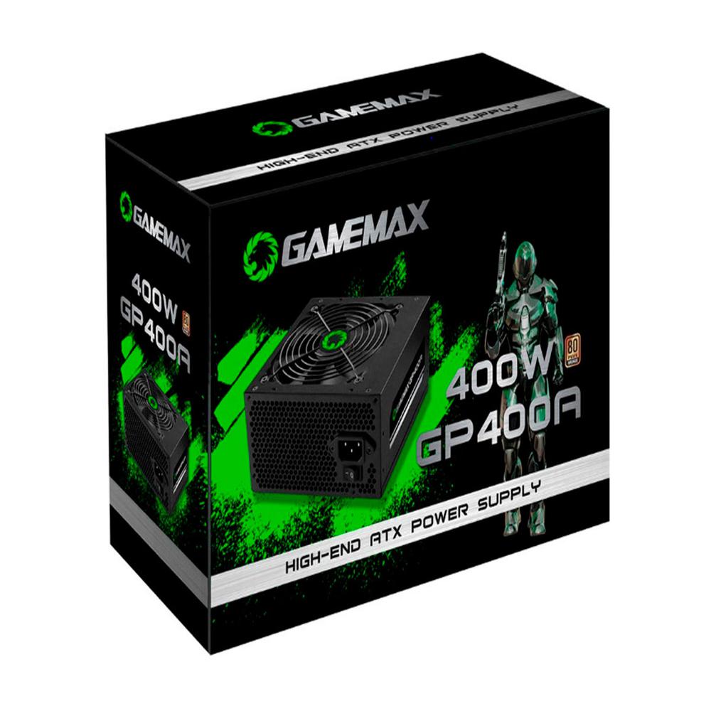 Fonte Gamemax GP400A 400W/ 80 Plus Bronze/ PFC Ativo