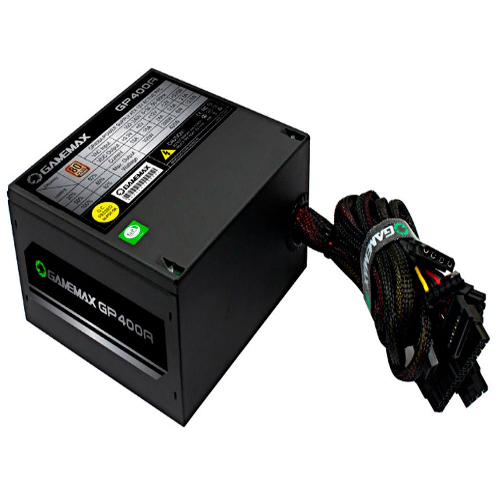 Fonte Gamemax GP400A 400W/ 80 Plus Bronze/ PFC Ativo