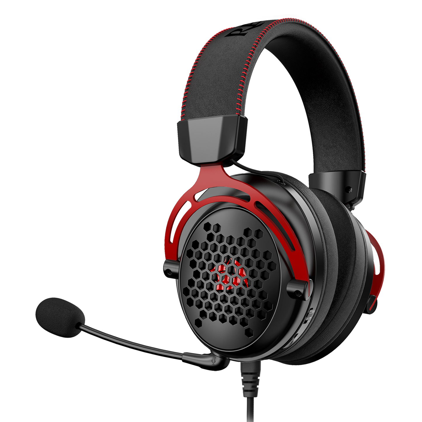 Headset Gamer Redragon Diomedes, USB+3.5mm, 7.1 Surround, Drivers De 53mm, Black, H388 CÓD: H388