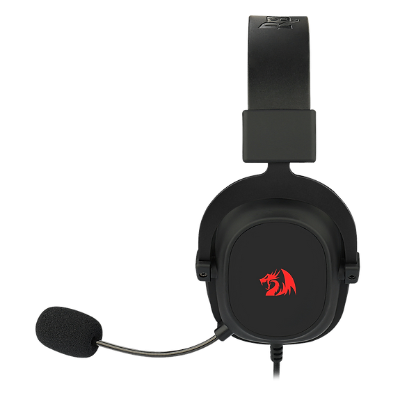 HEADSET GAMER REDRAGON HERO, DRIVERS 53MM, PRETO E VERMELHO, H530