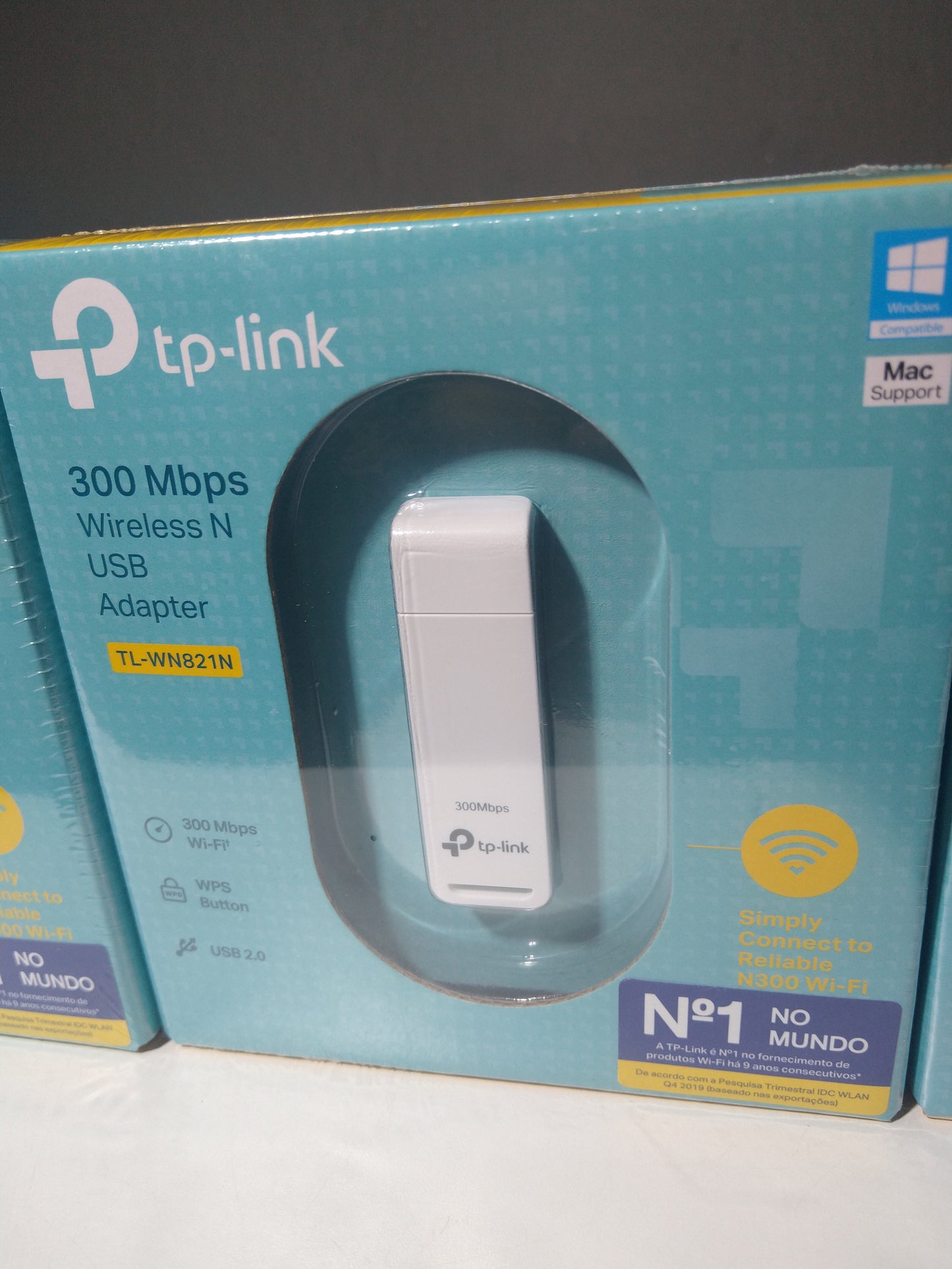 Adaptador Wireless TP-Link TL-WN821N USB 300Mbps