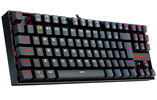Teclado Mecânico Gamer Redragon Kumara Pro,K552RGB-PRO