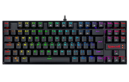 Teclado Mecânico Gamer Redragon Kumara Pro,K552RGB-PRO